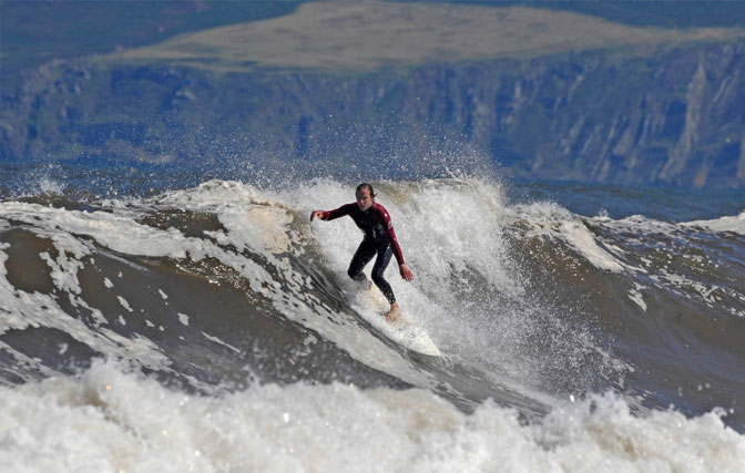 surfing spots in Scotland
